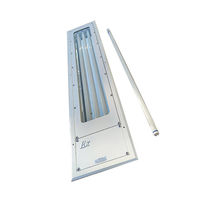 IP66 18w 36w 54w 72w ضد انفجار چراغ خطی LED سقف یا جاسازی شده برای چراغ مکان خطرناک