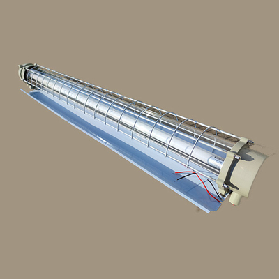 چراغ روشنایی فلورسنت ضد انفجار T8/T10 2x20W | لامپ خطی دو لوله 2 فوت/18 اینچ/12 اینچ برای مناطق خطرناک