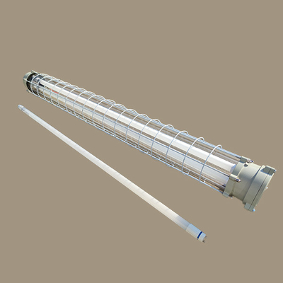 چراغ لوله ای LED ضد انفجار صنعتی T8 - 4 فوت، 2 فوت، 0.6 متر، ضد شعله، دارای گواهی ATEX، ضد آب برای مناطق خطرناک، روشنایی فلورسنت کم مصرف
