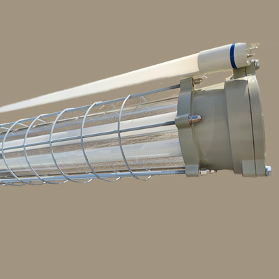 چراغ لوله ای LED ضد انفجار صنعتی T8 - 4 فوت، 2 فوت، 0.6 متر، ضد شعله، دارای گواهی ATEX، ضد آب برای مناطق خطرناک، روشنایی فلورسنت کم مصرف
