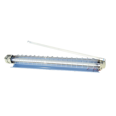 چراغ لوله فلورسنت ضد انفجار فولاد ضد زنگ با قدرت بالا 18-36w 100lm/w Ex proof light