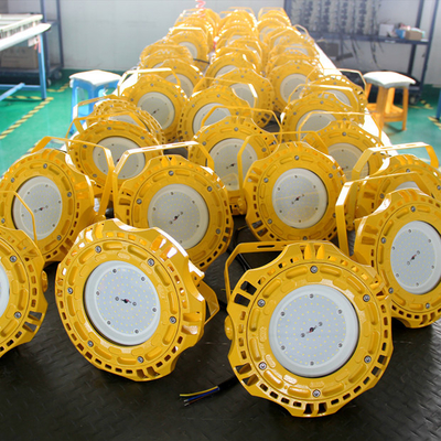 چراغ ضد انفجار IP66 LED در فضای باز برای مناطق کار خطرناک گواهی شده معدن زغال سنگ گاز طبیعی روغن صرفه جویی در انرژی پایدار