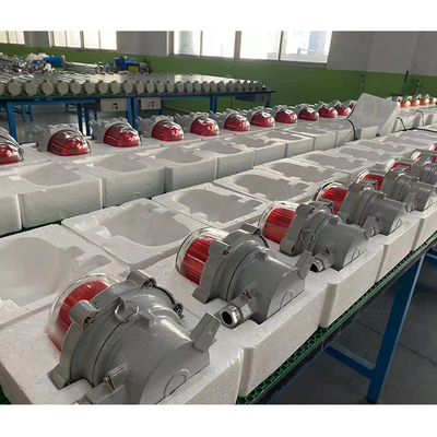 زنگ هشدار تصویری صوتی سابق چراغ هشدار ضد انفجار 90dB 120dB 180dB