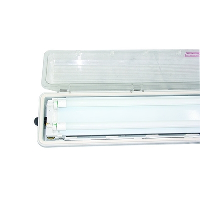 ATEx IP66 18w چراغ لوله ضد انفجار LED 2x18W 3x18W نور فلورسنت پلاستیکی کامل