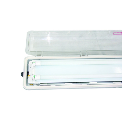 ATEX 1200mm طول 2 * 18w لوله دوگانه ضد انفجار نور خطی LED برای منطقه1 و 2، منطقه 21 و 22